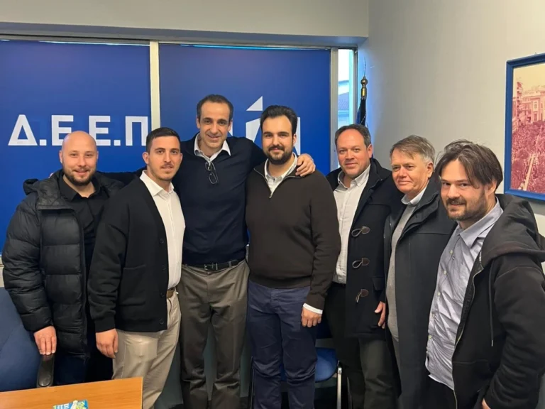 Γρηγόρης Δημητριάδης: σειρά συναντήσεων με στελέχη της ΝΔ στη Λαμία